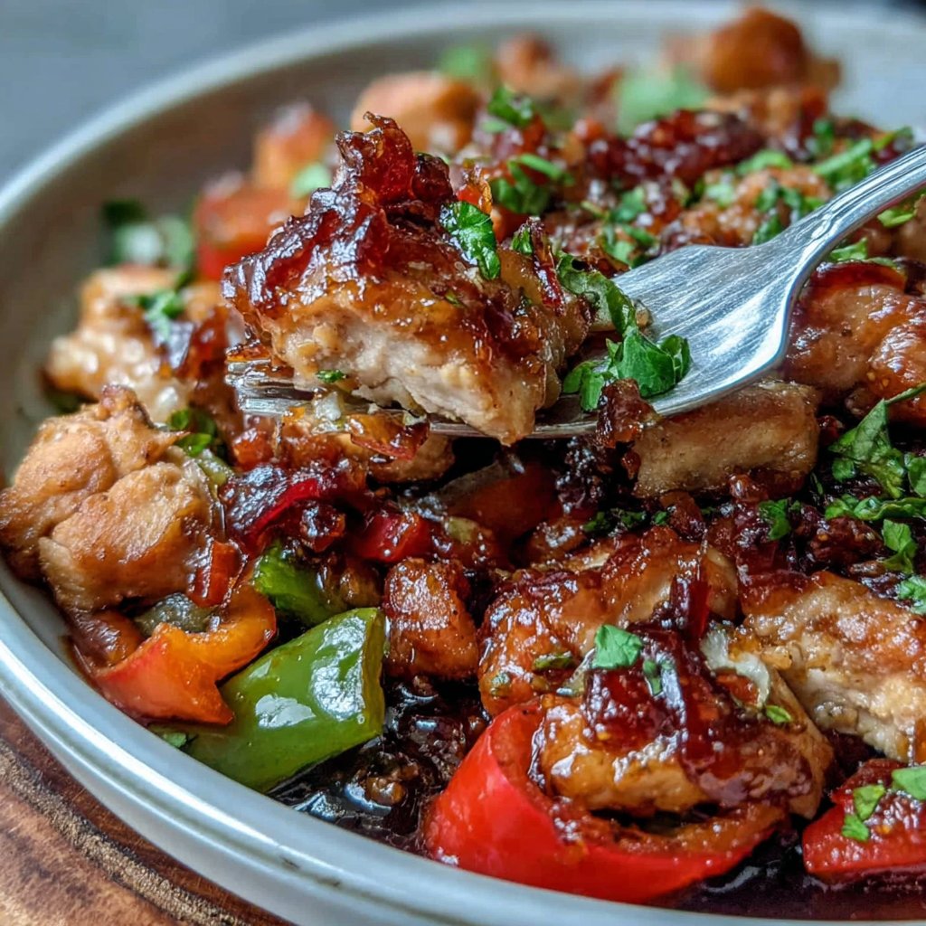 Teriyaki Turkey and Pepper Stir-Fry