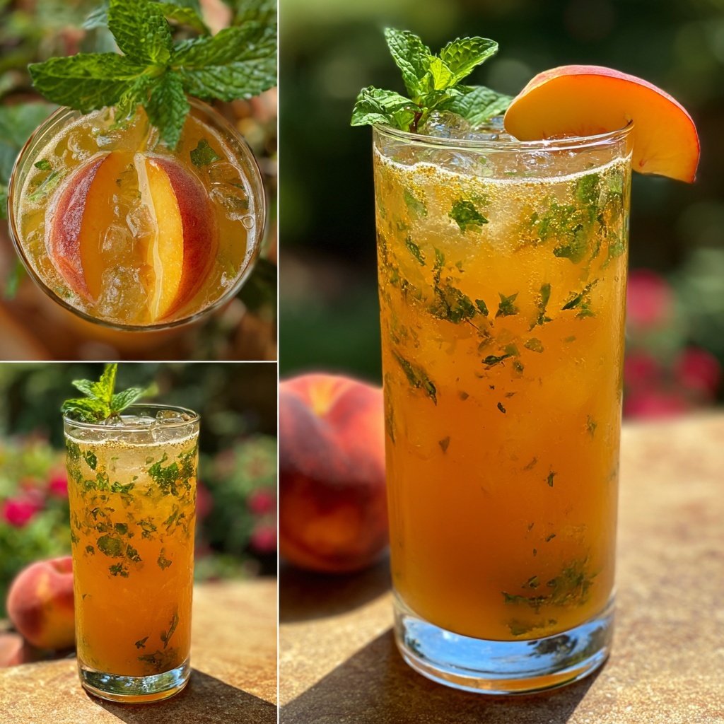 Peachy Green Tea Refresher