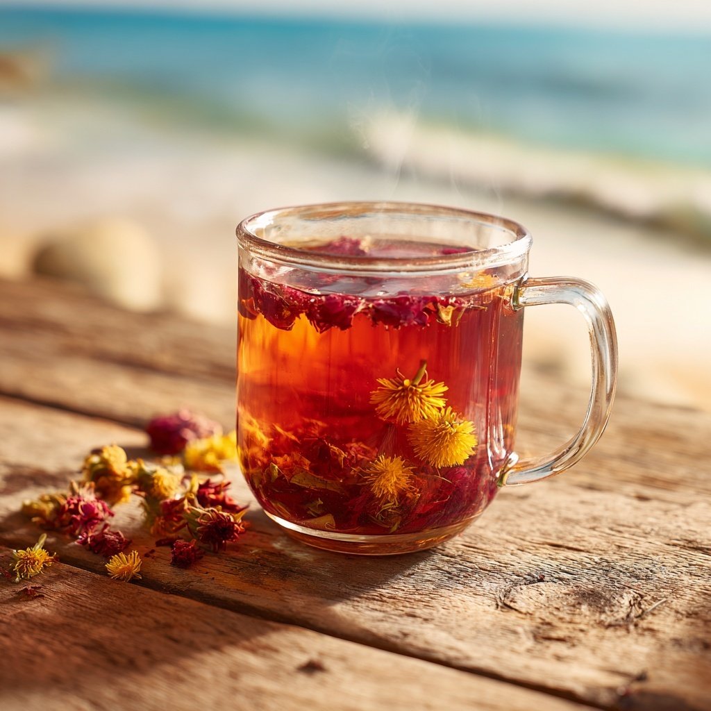 Dandelion and Berry Tea