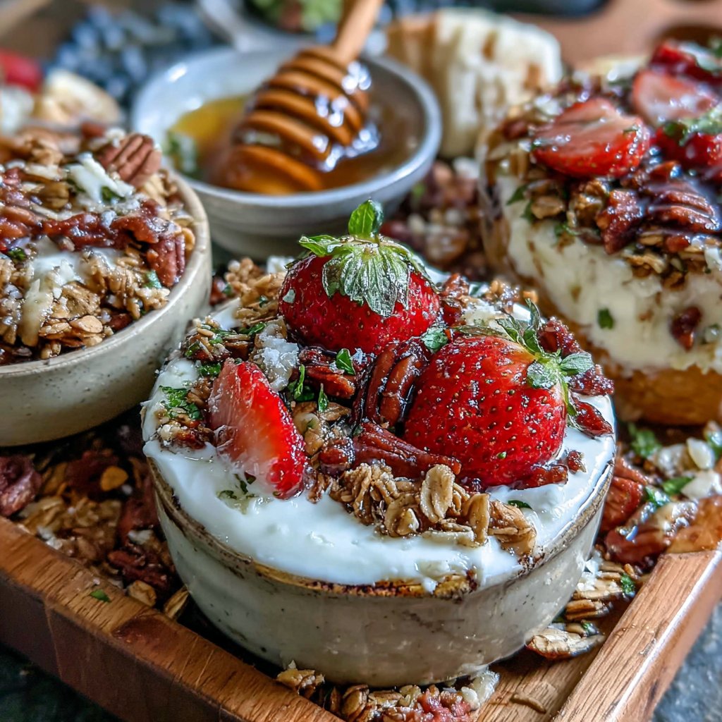 Yogurt Bar for Brunch Gatherings